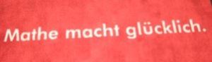 Mathe macht glücklich